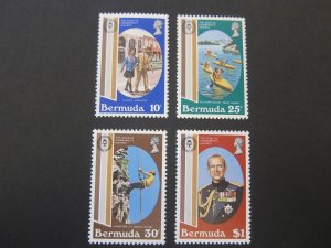 Bermuda 1981 Sc 415-418 set MNH