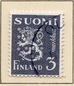 Finland 1945-47 Early Issue Fine Used 3m. NW-266060