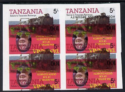 Tanzania 1985 Life & Times of HM Queen Mother 100s (S...