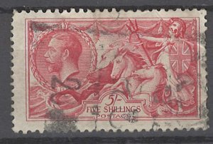 COLLECTION LOT OF # 1959 GREAT BRITAIN #174 1913 CV=$375 22mm LINED BACKGROUND