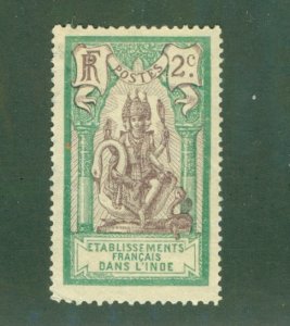 FRENCH INDIA 27 MNG BIN $0.50