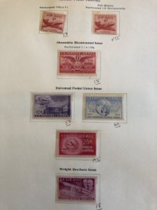 United States - Large group of Airmails - See scans and description