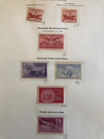 United States - Large group of Airmails - See scans and description