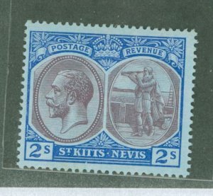 St. Kitts-Nevis #32 Mint (NH) Single (King)