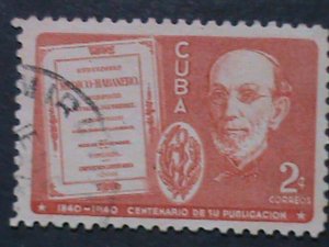 ​CUBA FAMOUS PERSONS OF CUBA STAMPS USED-VF WE SHIP TO WORLD WIDE WE COMBINED