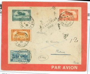 French Morocco C1/C3/C7/CB1 1929 Aviation Casablac-Toulouse