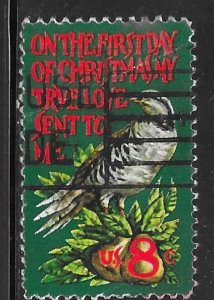 USA 1445: 8c Partridge in a Pear Tree, used, VF