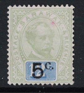 Sarawak SG# 26 Mint Mint Hinged / Tiny Red Spot on Front - S20578