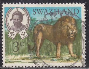 Swaziland 163 USED 1969 Lion