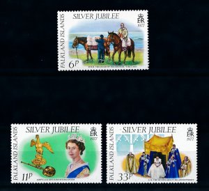 [71951] Falkland Islands 1977 Royalty Silver Jubilee QEII Horses  MNH