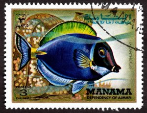 1971, Manama, 3d, Used CTO, Mi 779A