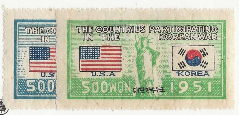 South Korea Sc #132-133 set of 2  HR/OG VF