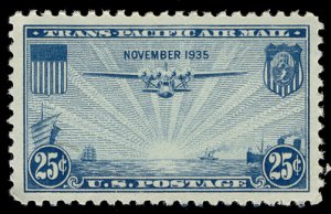 US #C20 SCV $180.00 SUPERB mint never hinged,  PERFECT STAMP!!   Super center...