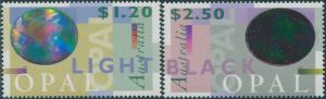 Australia 1995 SG1518-1519 Opals set MNH