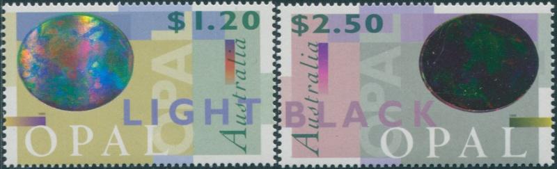 Australia 1995 SG1518-1519 Opals set MNH