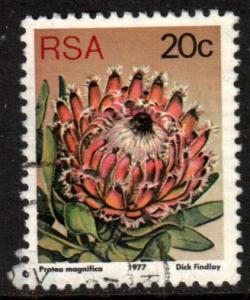 South Africa Scott 486, 1977 20c Perf 12.1/2 used