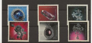 Russia 1971 Diamonds and Jewells set of 6 sg.4004-9   MNH