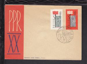 Poland 1962 U/A FDC BIN
