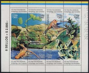 Chile 2000, Fernandez archipel 8v m/s, MNH