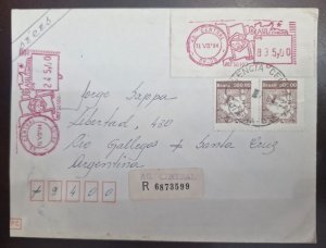 CMI) 1984. BRAZIL. COTTON FLOWER. MECHANICAL POSTAGE.  XF