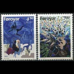 FAROE IS. 1997 - Scott# 321-2 Europa-Legends Set of 2 NH