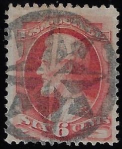 Scott #148 - $125.00 VF-used – Perfect NYFM cancellation. Spectacular showpiece.