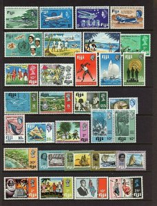 Fiji #38//MR2 (FI571) All Different with some a & b, MNH, H, U,FVF,CV$179.05