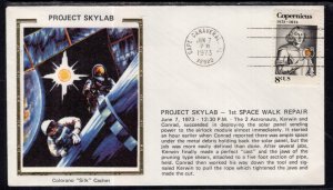 US Space Skylab 1st Space Walk Repair 1973 Colorano Cover