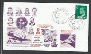 Spain  Space  Event Cover   Space Shuttle