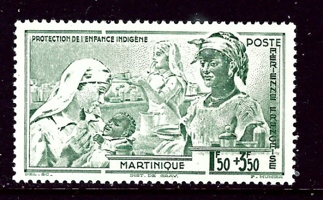 Martinique CB1 MH 1942 issue    (ap5424)