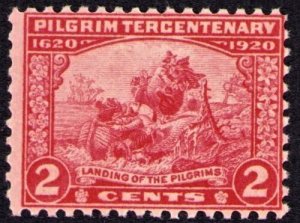 Scott 549 2¢ Pilgrim - Full Gum MNH No Bends No Creases 1920