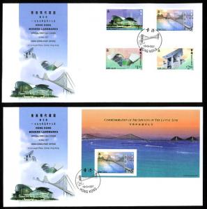 HONG KONG  Modern Landmarks FDCs