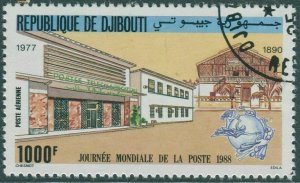 Djibouti 1988 SG1024 1000f World Post Day FU