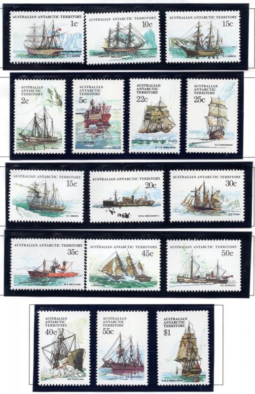 AUSTRALIAN ANTARCTIC TERRITORY 1957-2004 COLLECTION OF 100+ MOSTLY MINT SETS