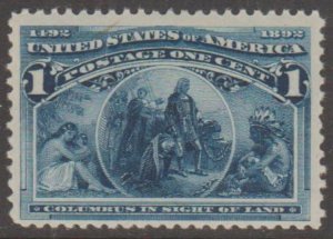 U.S. Scott #230 Columbian Stamp - Mint Single