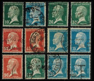 France Scott 185-196 Used.