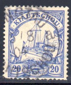 Kiautschou / Kiauchau #13, Tsingtau a index CDS 1904