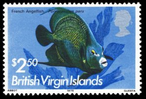 Virgin Islands 1975 $2.50 Fish Scott #298 Mint Never Hinged