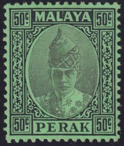 MALAYA - PERAK 95  MINT HINGED OG * NO FAULTS VERY FINE! - LLF