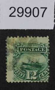 US STAMPS  #117 USED LOT #29907