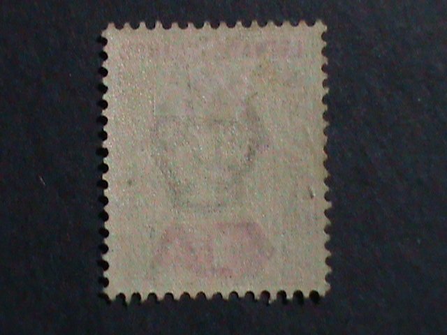 ​LEEWARD ISLANDS-1902 SC#21 KING GEORGE V-FANCY CANCEL 121 YEARS OLD VF