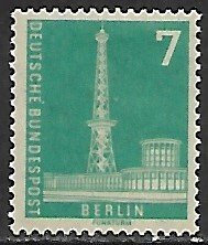 Berlin # 9N122 - Radio Station - MNH.....(B11)