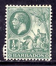 Barbados 117 mint hinged SCV $ 4.75 (RS)