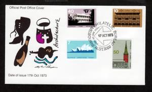 Australia 1973 FDC Architecture!