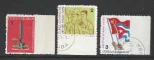 Cuba 832-834 Complete  USED