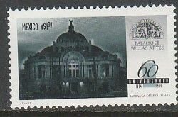 MEXICO 1895, PALACE OF FINE ARTS, MEXICO CITY. MINT, NH. VF.