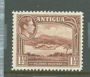 Antigua #86v  Single