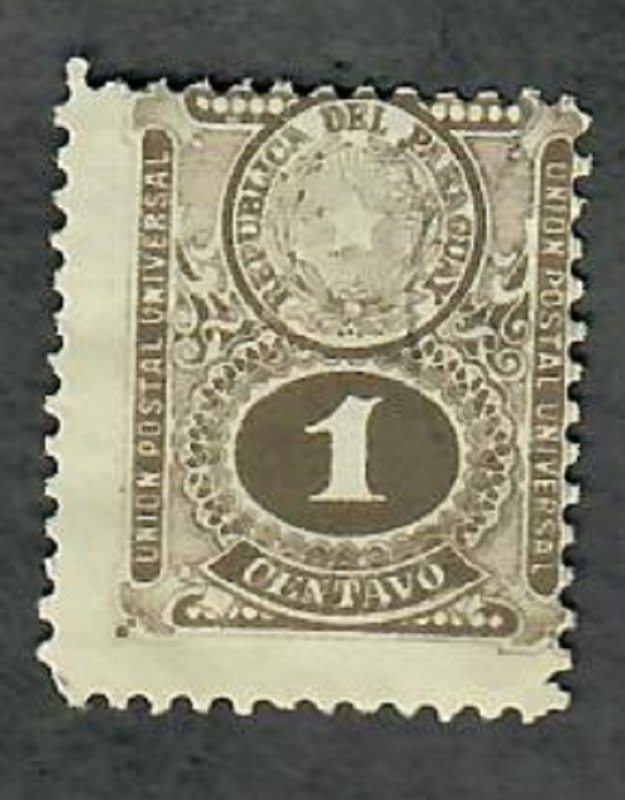 Paraguay 191 used single