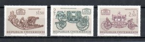 Austria 934-936 MNH