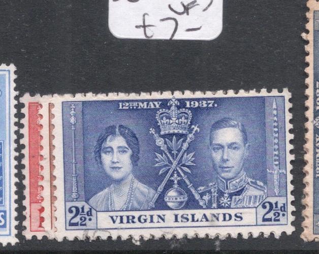 British Virgin Islands SG 107-9 Coronation VFU (2dho)